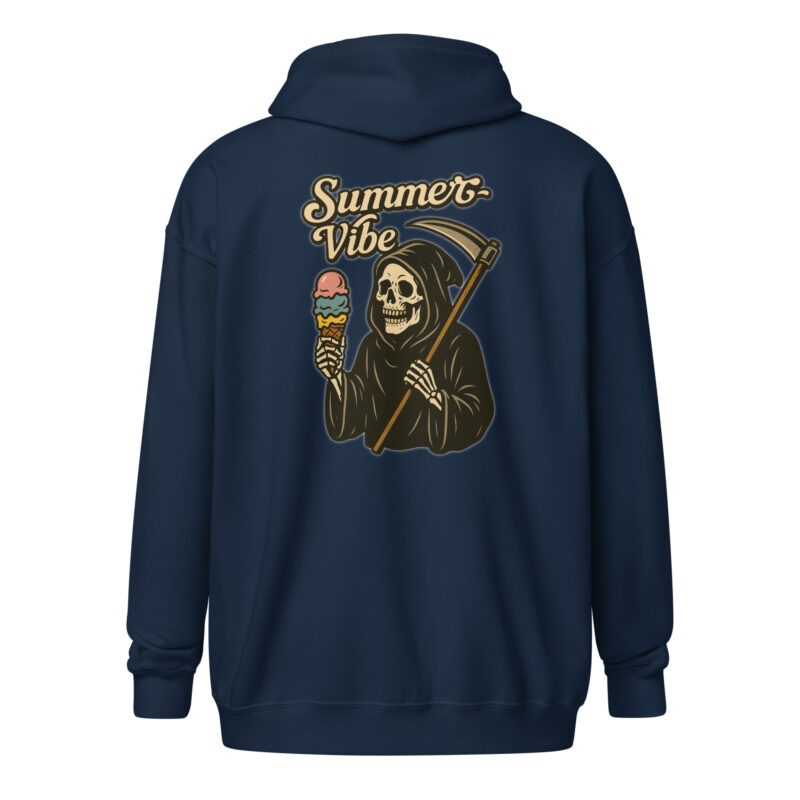 Summer Vibe Unisex Heavy-Blend Zip Hoodie