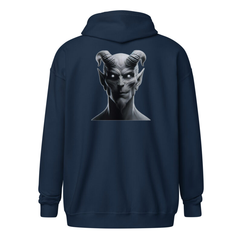 Dämonische Präsenz Unisex Heavy-Blend Zip Hoodie – Jacken – klamottn.de