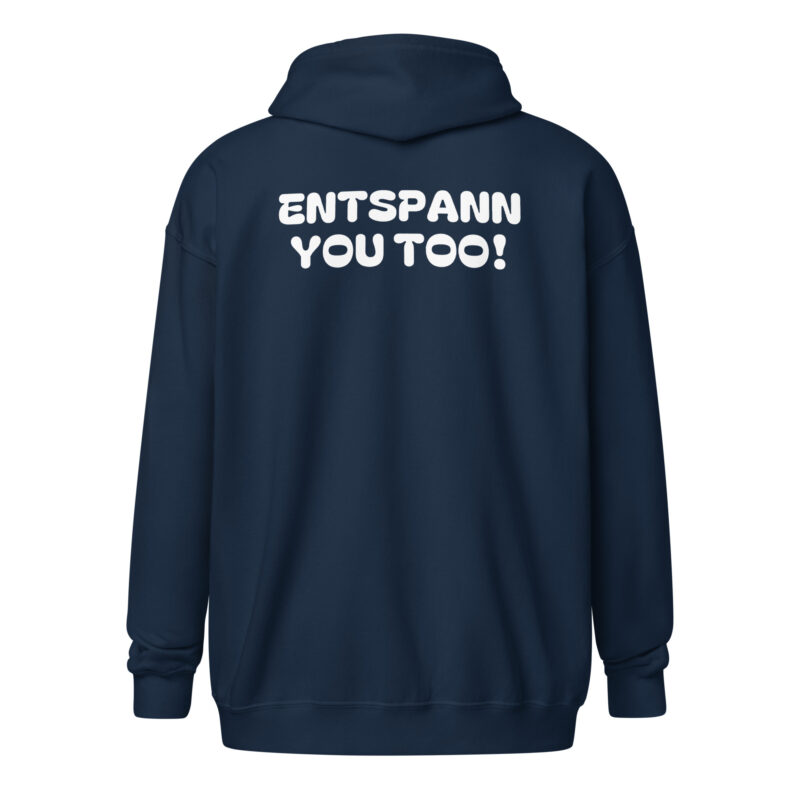 Entspann you too! Unisex Heavy-Blend Zip Hoodie – Jacken – klamottn.de