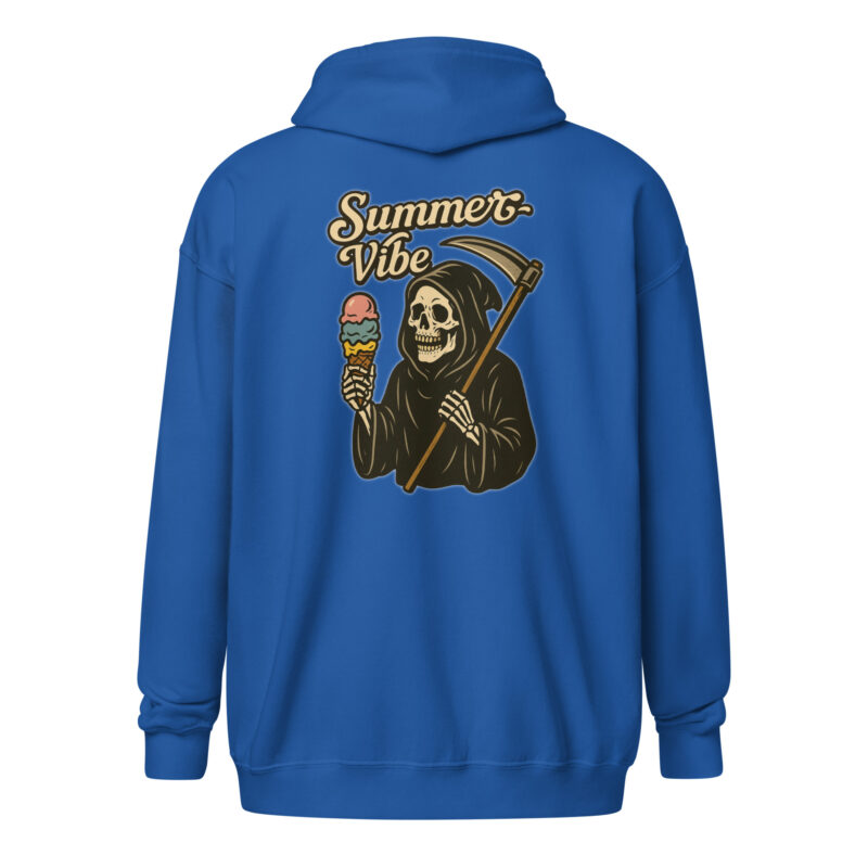 Summer Vibe Unisex Heavy-Blend Zip Hoodie