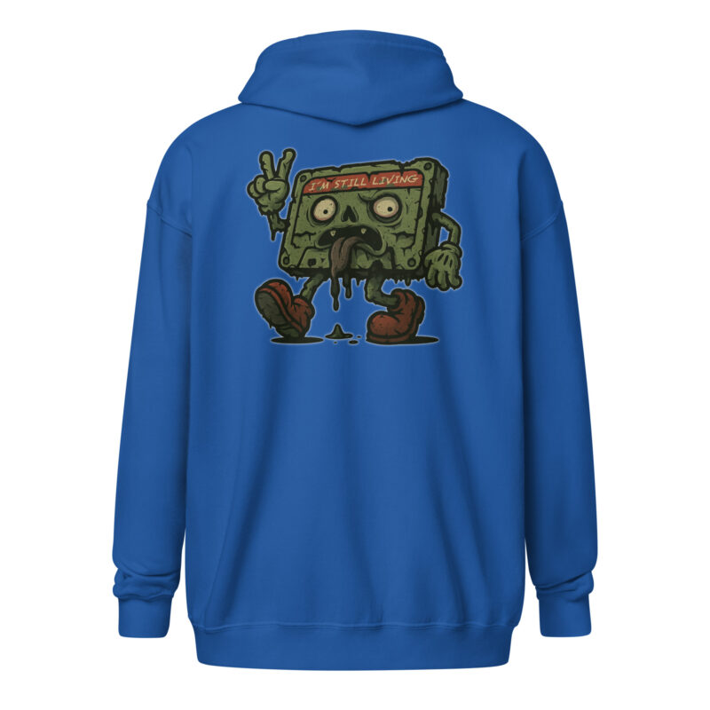I’m Still Living Kassette Unisex Heavy-Blend Zip Hoodie