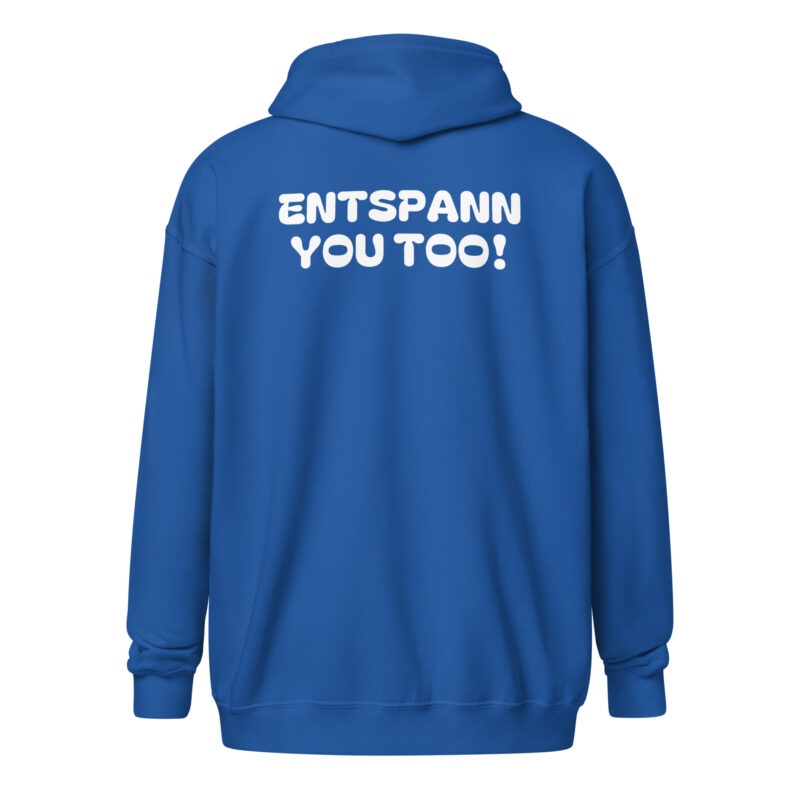 Entspann you too! Unisex Heavy-Blend Zip Hoodie – Jacken – klamottn.de