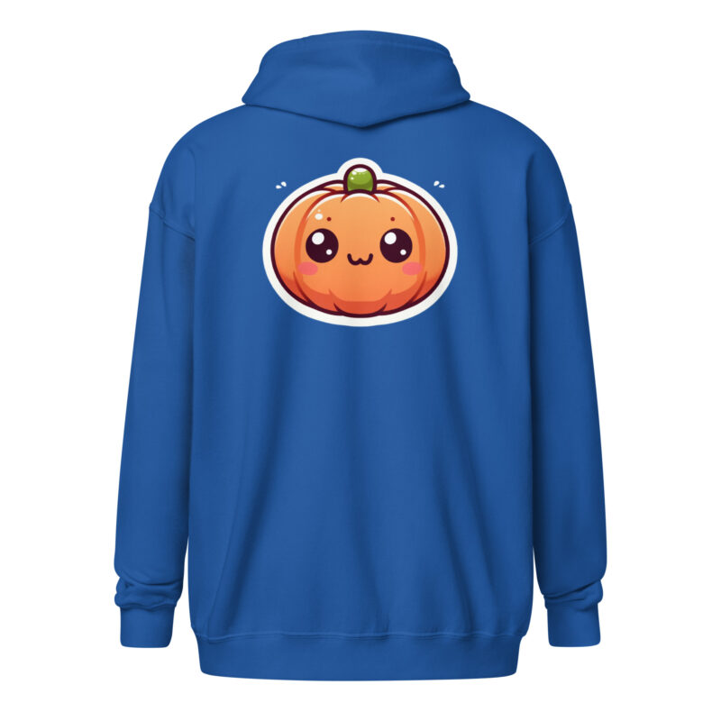 Kawaii Kürbis Unisex Heavy-Blend Zip Hoodie – Jacken – klamottn.de