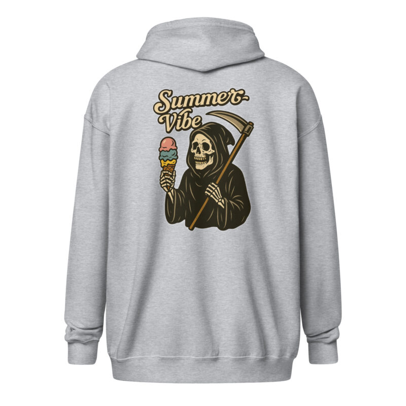 Summer Vibe Unisex Heavy-Blend Zip Hoodie