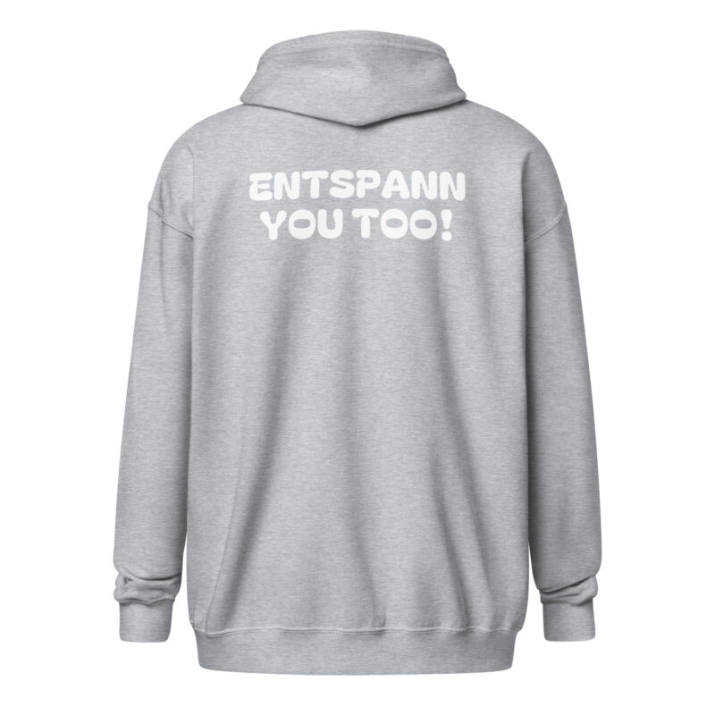 Entspann you too! Unisex Heavy-Blend Zip Hoodie – Jacken – klamottn.de