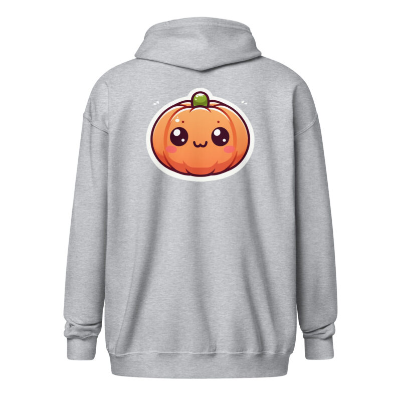 Kawaii Kürbis Unisex Heavy-Blend Zip Hoodie – Jacken – klamottn.de