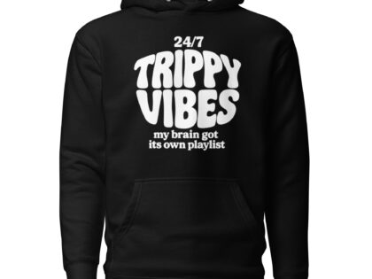 Trippy Vibes – My Brain Got Its Own Playlist Unisex-Kapuzenpullover – Hoodies – klamottn.de Trippy Vibes – My Brain Got Its Own Playlist Unisex-Kapuzenpullover – Hoodies – klamottn.de
