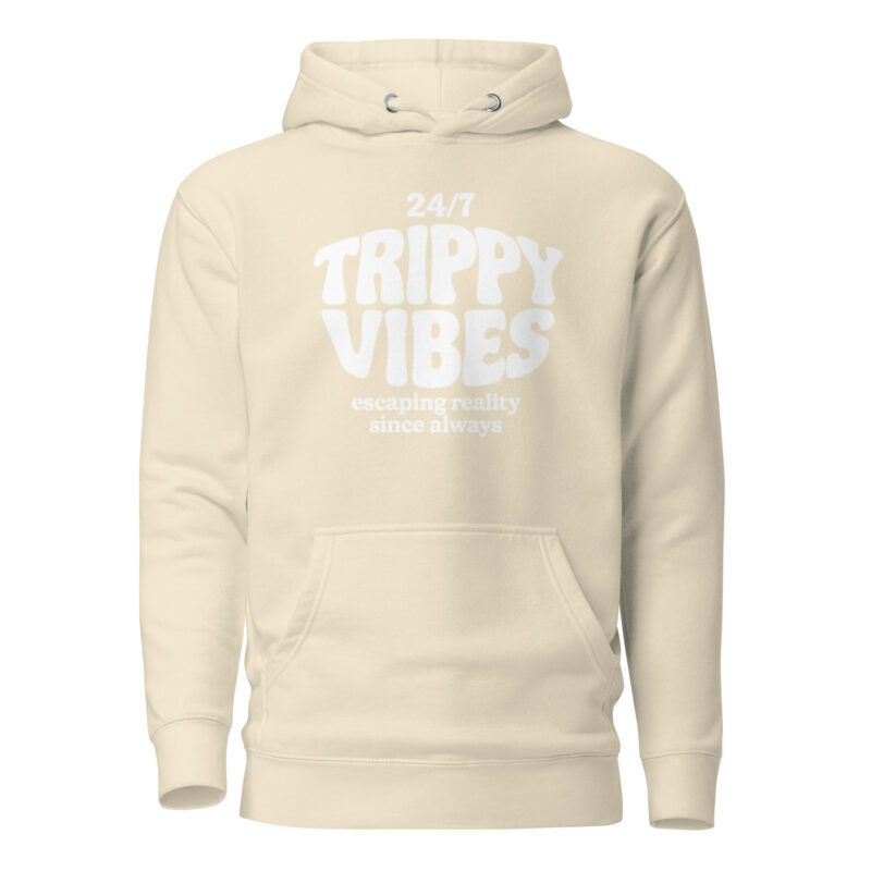 Trippy Vibes – Escaping reality since always Unisex-Kapuzenpullover – Hoodies – klamottn.de