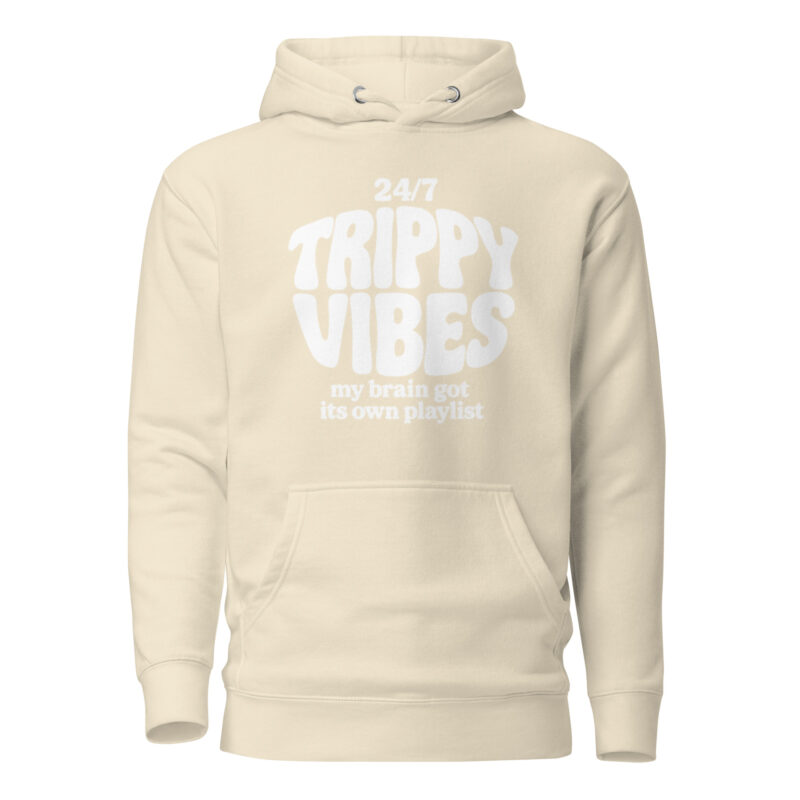 Trippy Vibes – My Brain Got Its Own Playlist Unisex-Kapuzenpullover – Hoodies – klamottn.de