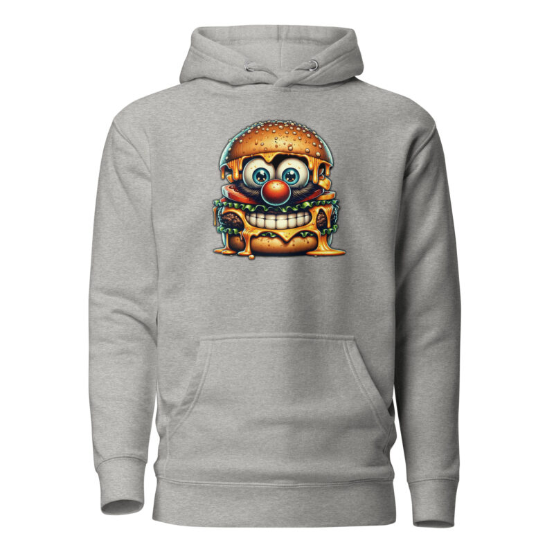 Cheeseburger Clown Unisex-Kapuzenpullover – Hoodies – klamottn.de