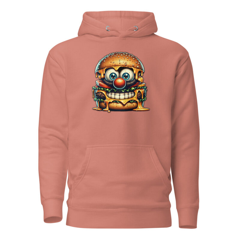 Cheeseburger Clown Unisex-Kapuzenpullover – Hoodies – klamottn.de