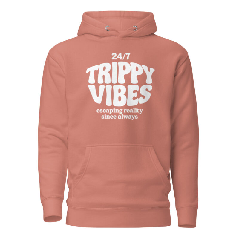 Trippy Vibes – Escaping reality since always Unisex-Kapuzenpullover – Hoodies – klamottn.de