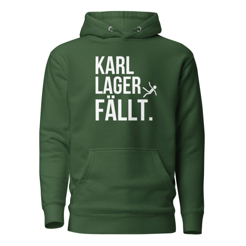 Karl Lager fällt Unisex-Kapuzenpullover – Hoodies – klamottn.de