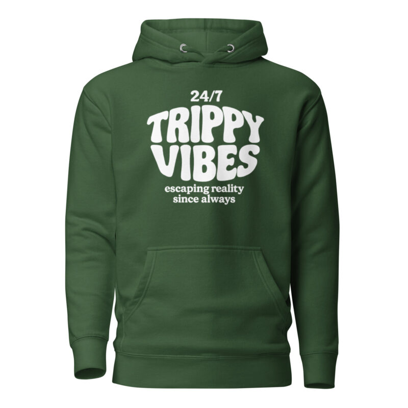 Trippy Vibes – Escaping reality since always Unisex-Kapuzenpullover – Hoodies – klamottn.de