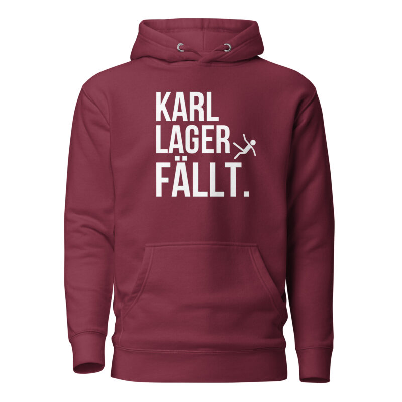Karl Lager fällt Unisex-Kapuzenpullover – Hoodies – klamottn.de