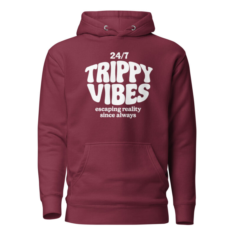 Trippy Vibes – Escaping reality since always Unisex-Kapuzenpullover – Hoodies – klamottn.de