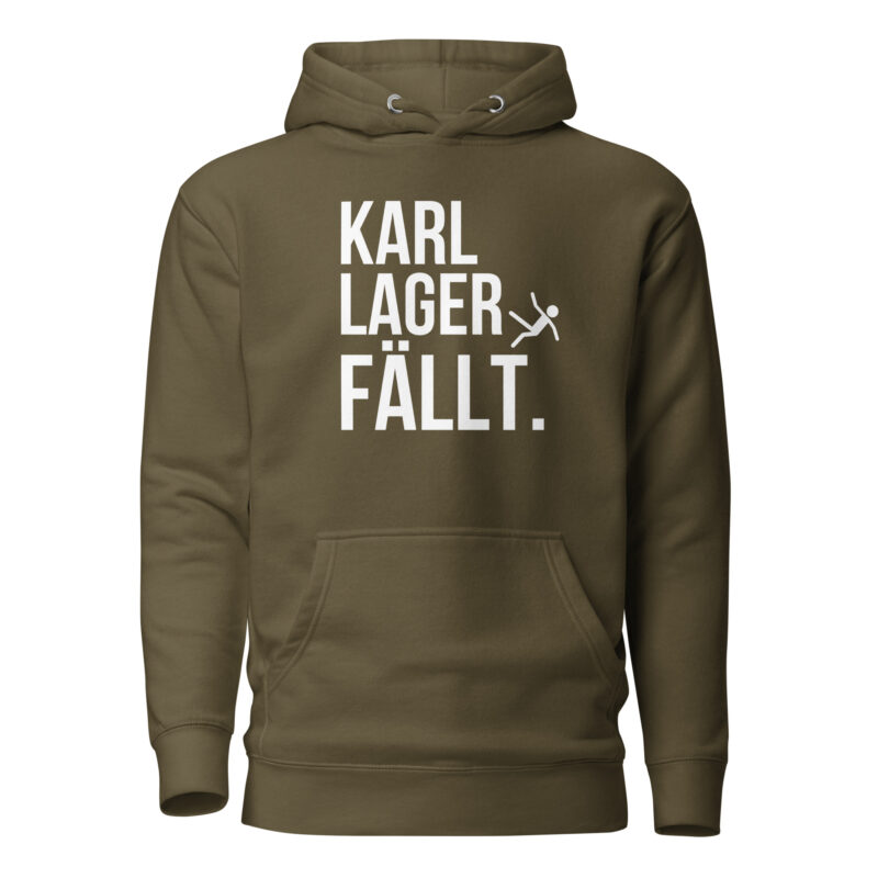 Karl Lager fällt Unisex-Kapuzenpullover – Hoodies – klamottn.de