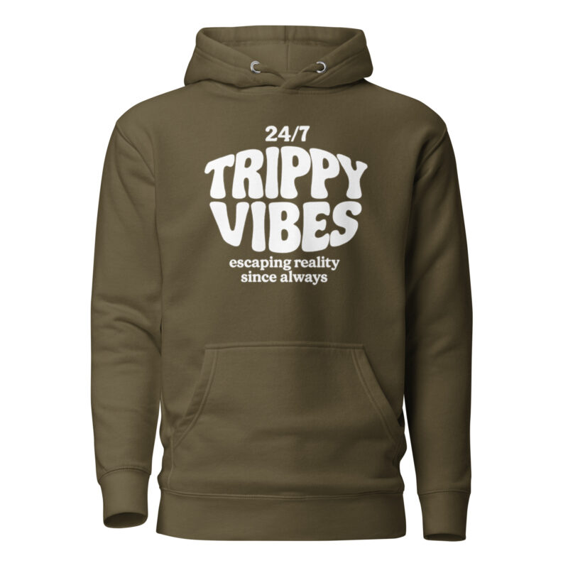 Trippy Vibes – Escaping reality since always Unisex-Kapuzenpullover – Hoodies – klamottn.de