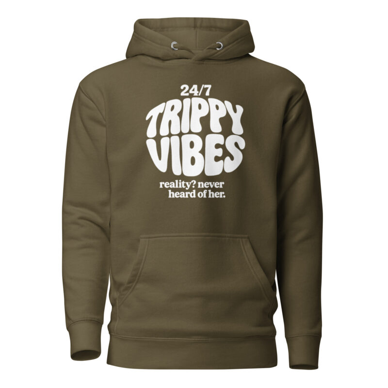 Trippy Vibes – Reality? Never heard of her Unisex-Kapuzenpullover – Hoodies – klamottn.de