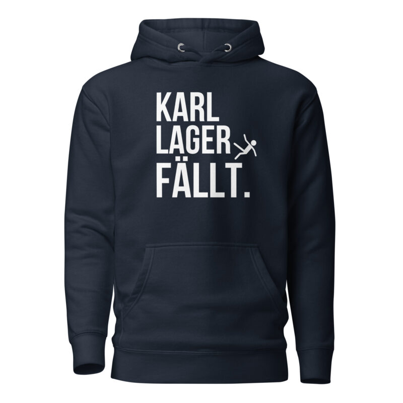 Karl Lager fällt Unisex-Kapuzenpullover – Hoodies – klamottn.de