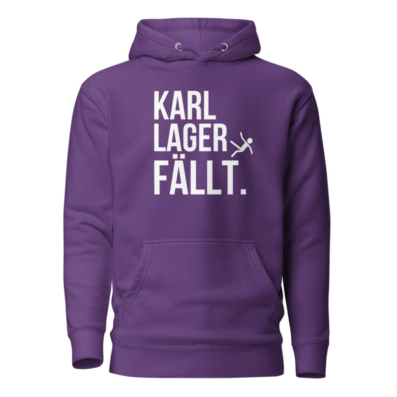 Karl Lager fällt Unisex-Kapuzenpullover – Hoodies – klamottn.de