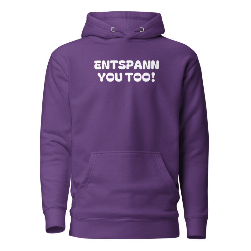 Entspann you too! Unisex-Kapuzenpullover – Hoodies – klamottn.de