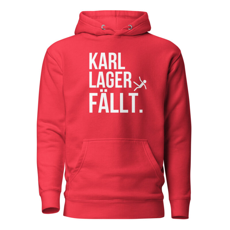 Karl Lager fällt Unisex-Kapuzenpullover – Hoodies – klamottn.de