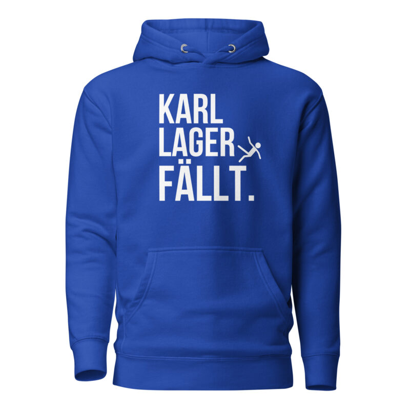 Karl Lager fällt Unisex-Kapuzenpullover – Hoodies – klamottn.de