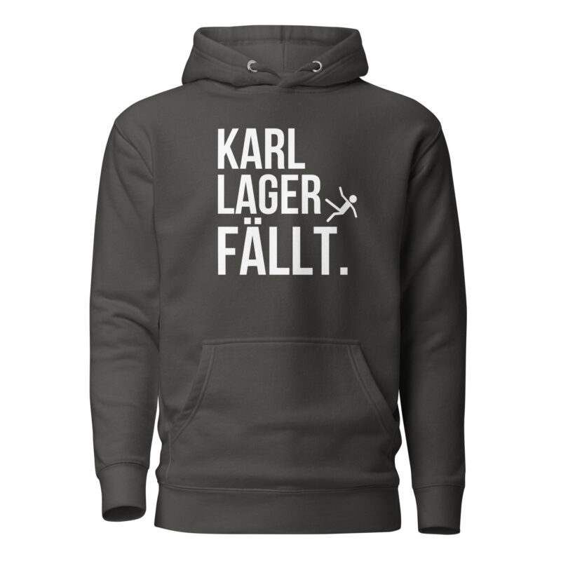 Karl Lager fällt Unisex-Kapuzenpullover – Hoodies – klamottn.de