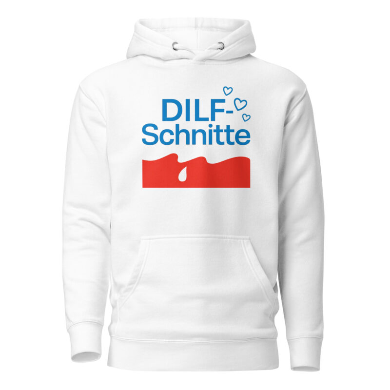 DILF-Schnitte Unisex-Kapuzenpullover – Hoodies – klamottn.de