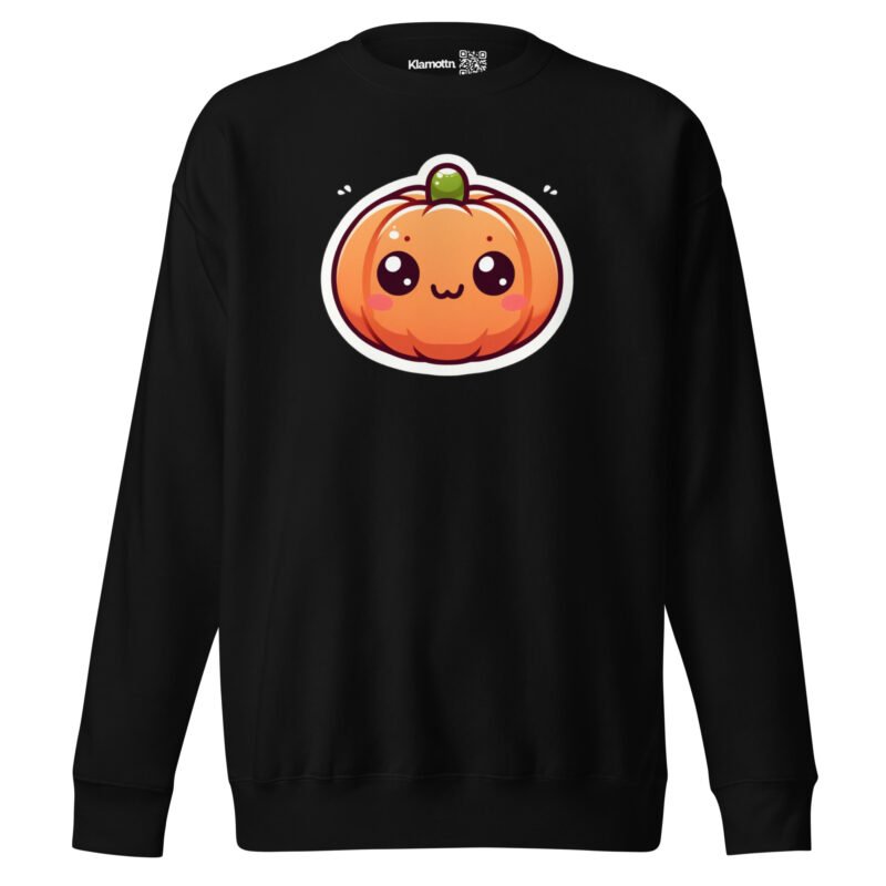 Kawaii Kürbis Unisex-Premium-Pullover – Sweatshirts – klamottn.de