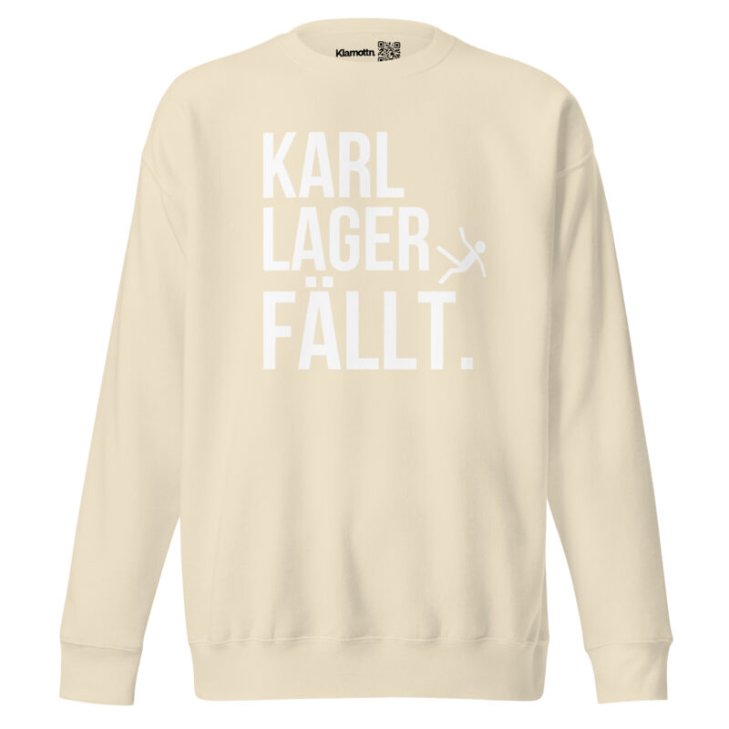 Karl Lager fällt Unisex-Premium-Pullover – Sweatshirts – klamottn.de