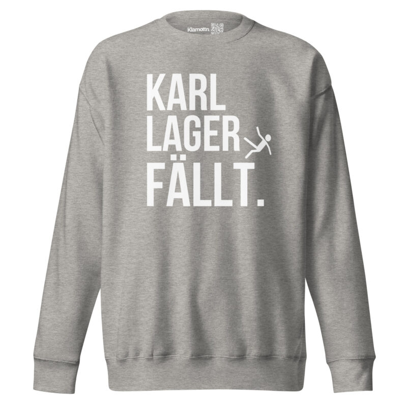 Karl Lager fällt Unisex-Premium-Pullover – Sweatshirts – klamottn.de