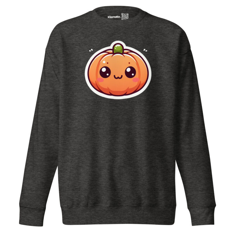 Kawaii Kürbis Unisex-Premium-Pullover – Sweatshirts – klamottn.de