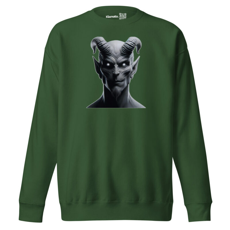 Dämonische Präsenz Unisex-Premium-Pullover – Sweatshirts – klamottn.de