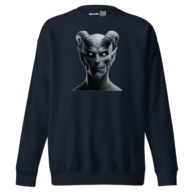 Dämonische Präsenz Unisex-Premium-Pullover – Sweatshirts – klamottn.de