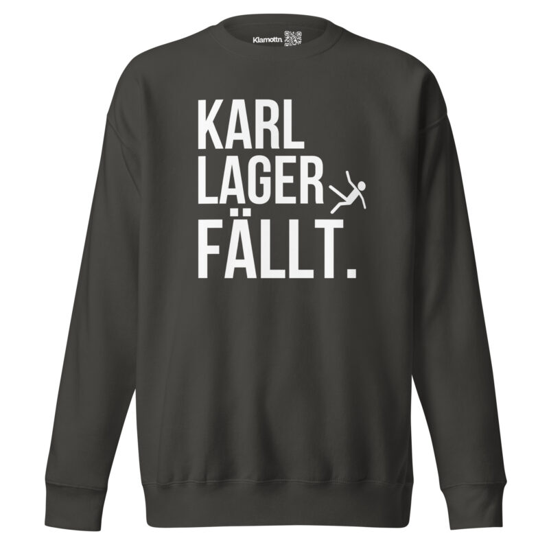Karl Lager fällt Unisex-Premium-Pullover – Sweatshirts – klamottn.de