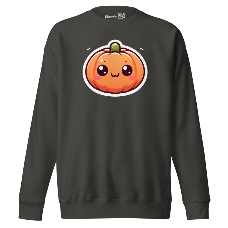 Kawaii Kürbis Unisex-Premium-Pullover – Sweatshirts – klamottn.de