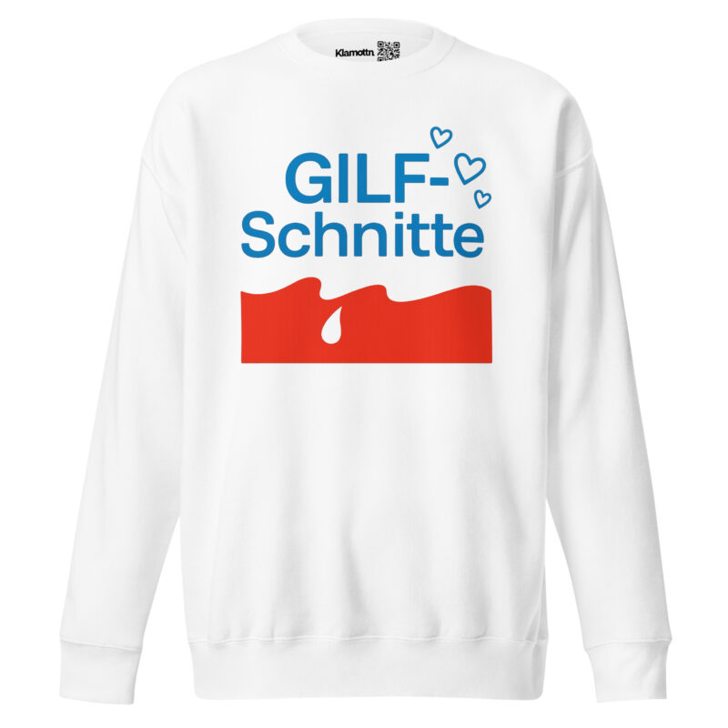 GILF-Schnitte Unisex-Premium-Pullover – Sweatshirts – klamottn.de