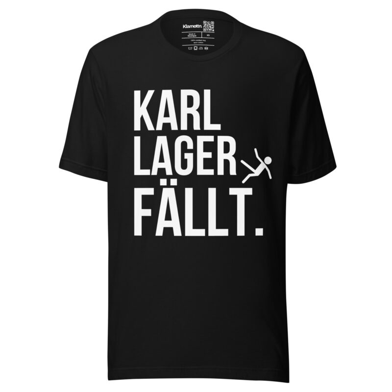 Karl Lager fällt Unisex-T-Shirt – T-Shirts – klamottn.de
