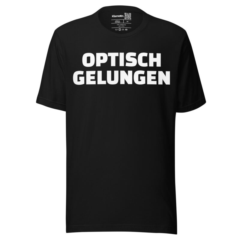 Optisch gelungen Unisex-T-Shirt – T-Shirts – klamottn.de