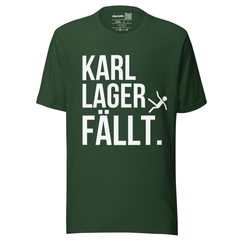Karl Lager fällt Unisex-T-Shirt – T-Shirts – klamottn.de