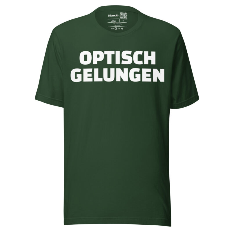 Optisch gelungen Unisex-T-Shirt – T-Shirts – klamottn.de
