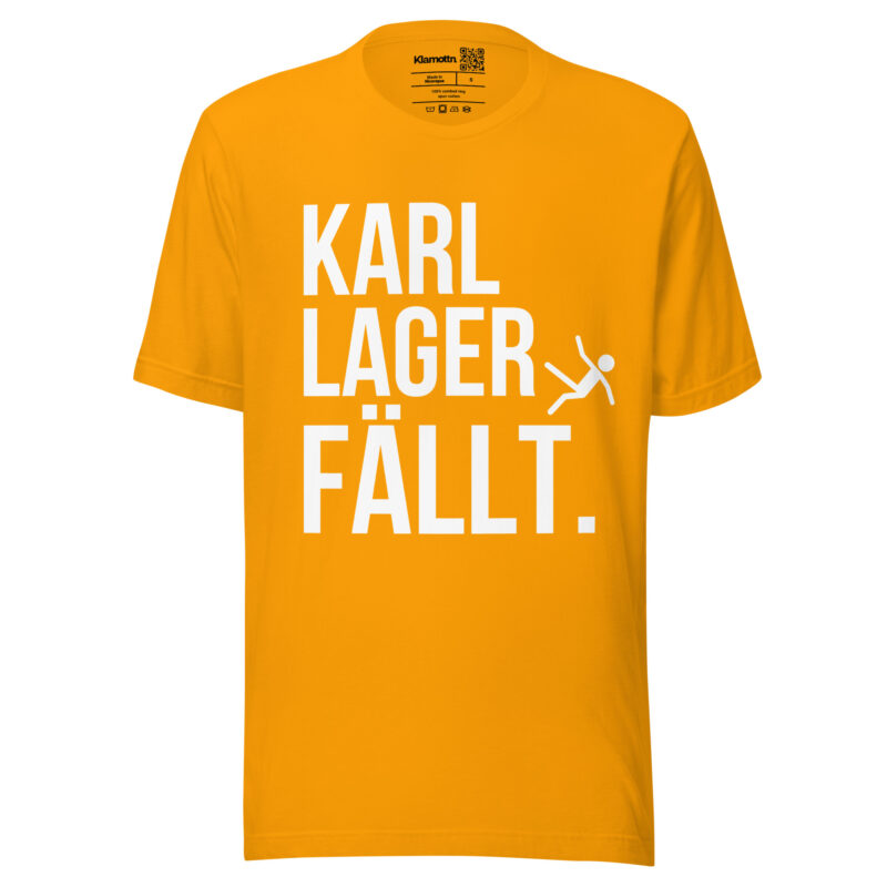 Karl Lager fällt Unisex-T-Shirt – T-Shirts – klamottn.de