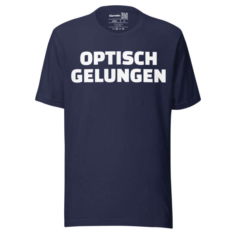 Optisch gelungen Unisex-T-Shirt – T-Shirts – klamottn.de