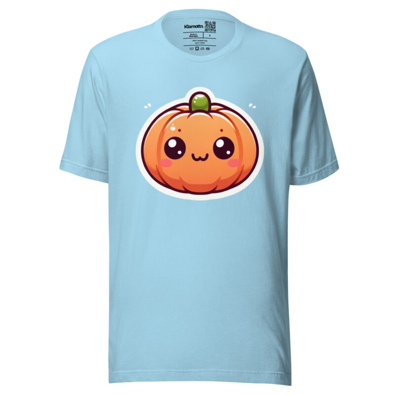 Kawaii Kürbis Unisex-T-Shirt – T-Shirts – klamottn.de