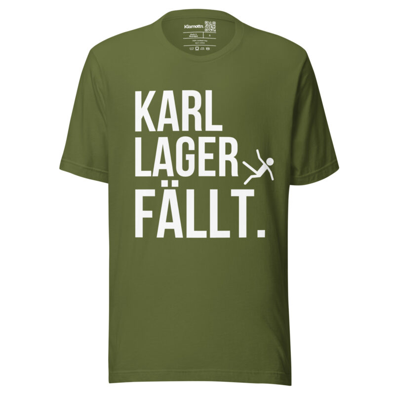 Karl Lager fällt Unisex-T-Shirt – T-Shirts – klamottn.de