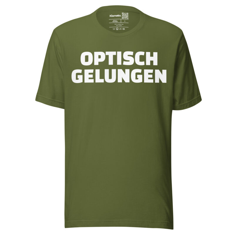 Optisch gelungen Unisex-T-Shirt – T-Shirts – klamottn.de