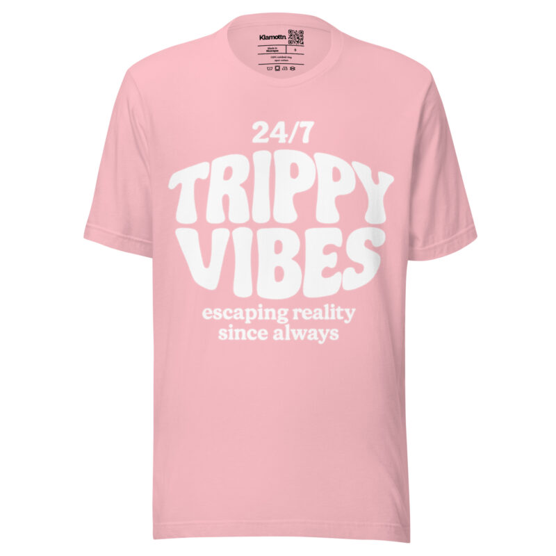 Trippy Vibes – Escaping reality since always Unisex-T-Shirt – T-Shirts – klamottn.de