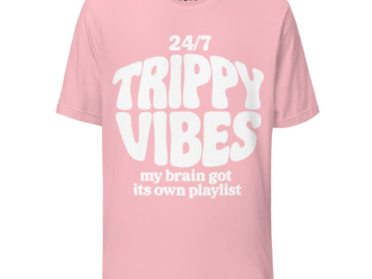 Trippy Vibes – My Brain Got Its Own Playlist Unisex-T-Shirt – T-Shirts – klamottn.de Trippy Vibes – My Brain Got Its Own Playlist Unisex-T-Shirt – T-Shirts – klamottn.de